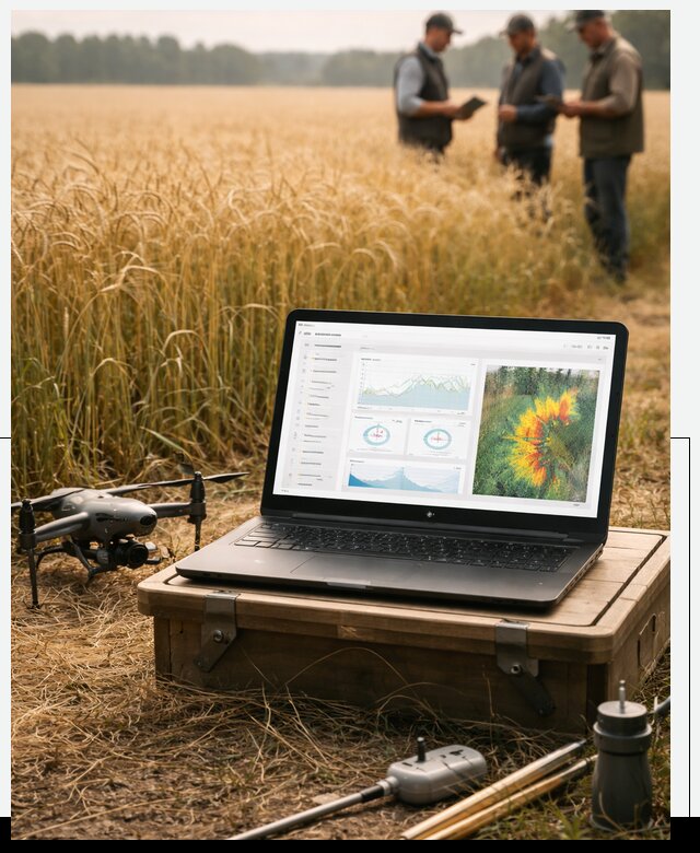 Прогнозирование урожайности ai в Каменке от 15173 р. | АвикейКам