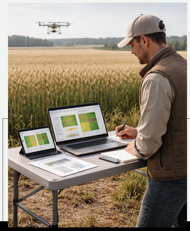 Система AI прогнозирования урожайности для точных агрономий в Каменке