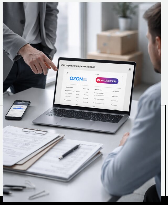 Интеграция с OZON и Wildberries в Каменке от 8598 р., АвикейКам