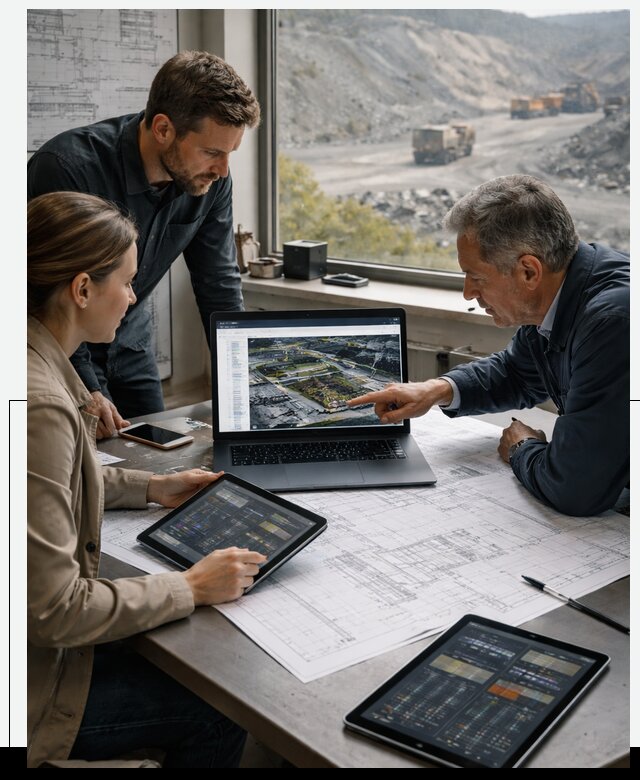 Разработка и внедрение систем для горнодобычи в Каменке