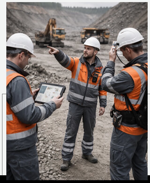 Система контроля персонала для горнодобывающей отрасли в Каменке