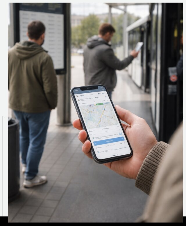 Мобильное приложение для пассажиров в Каменке с оплатой и расписанием